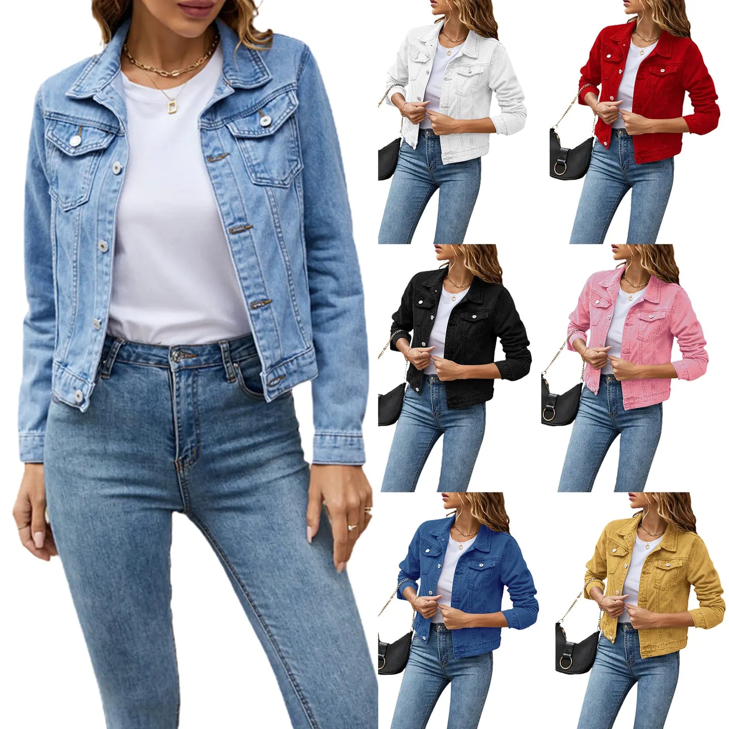 Women Legendary Rider Denim Jacket