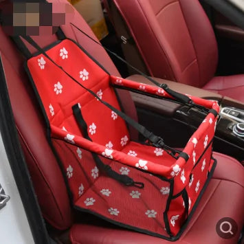 Dog Car Seat for Small Medium Dogs,Detachable Washable Dog Booster Seat Under 30lbs, Pet Car Seat Travel Bed with Storage Pockets and Dog Safety Belt Dog Car Seat Cover