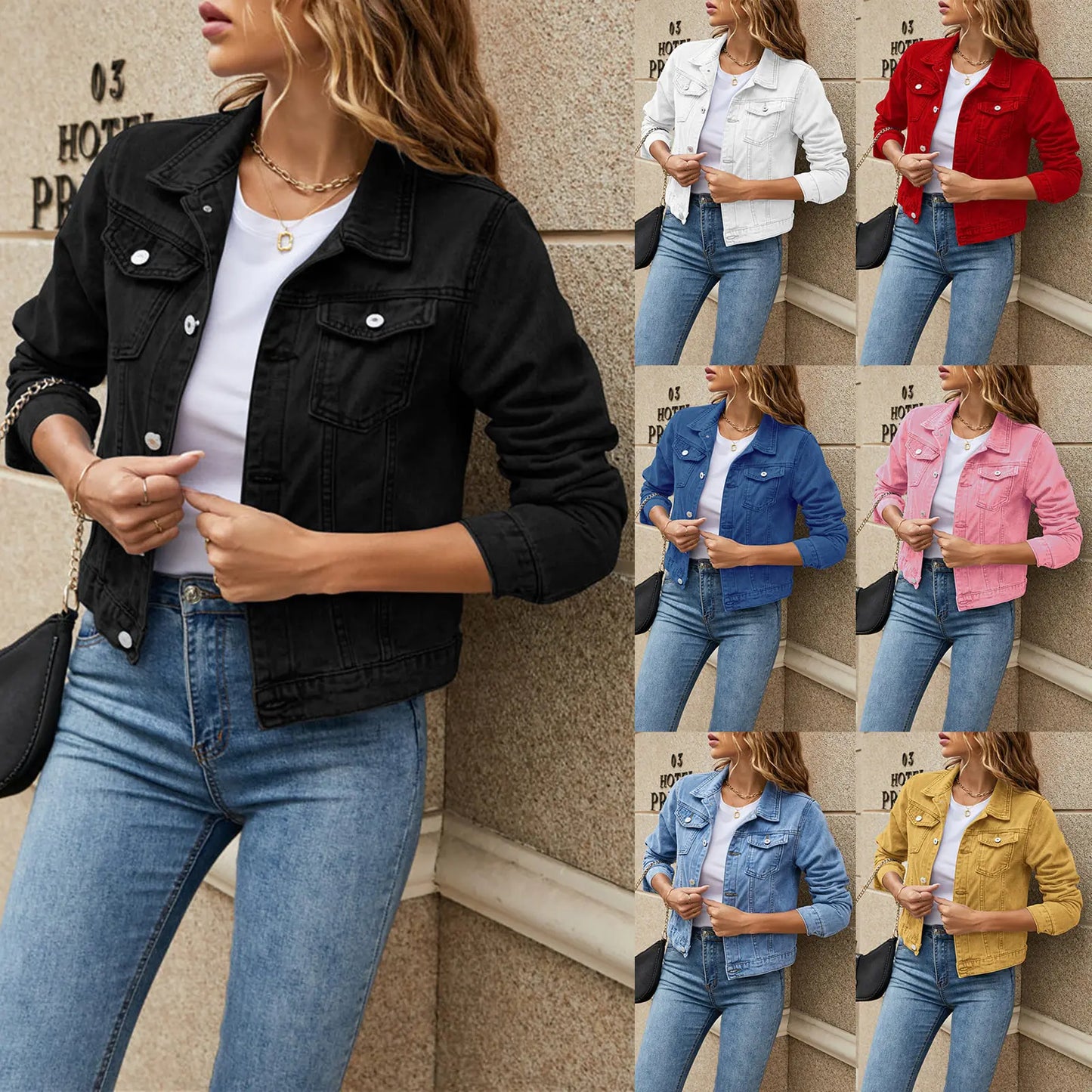 Women Legendary Rider Denim Jacket